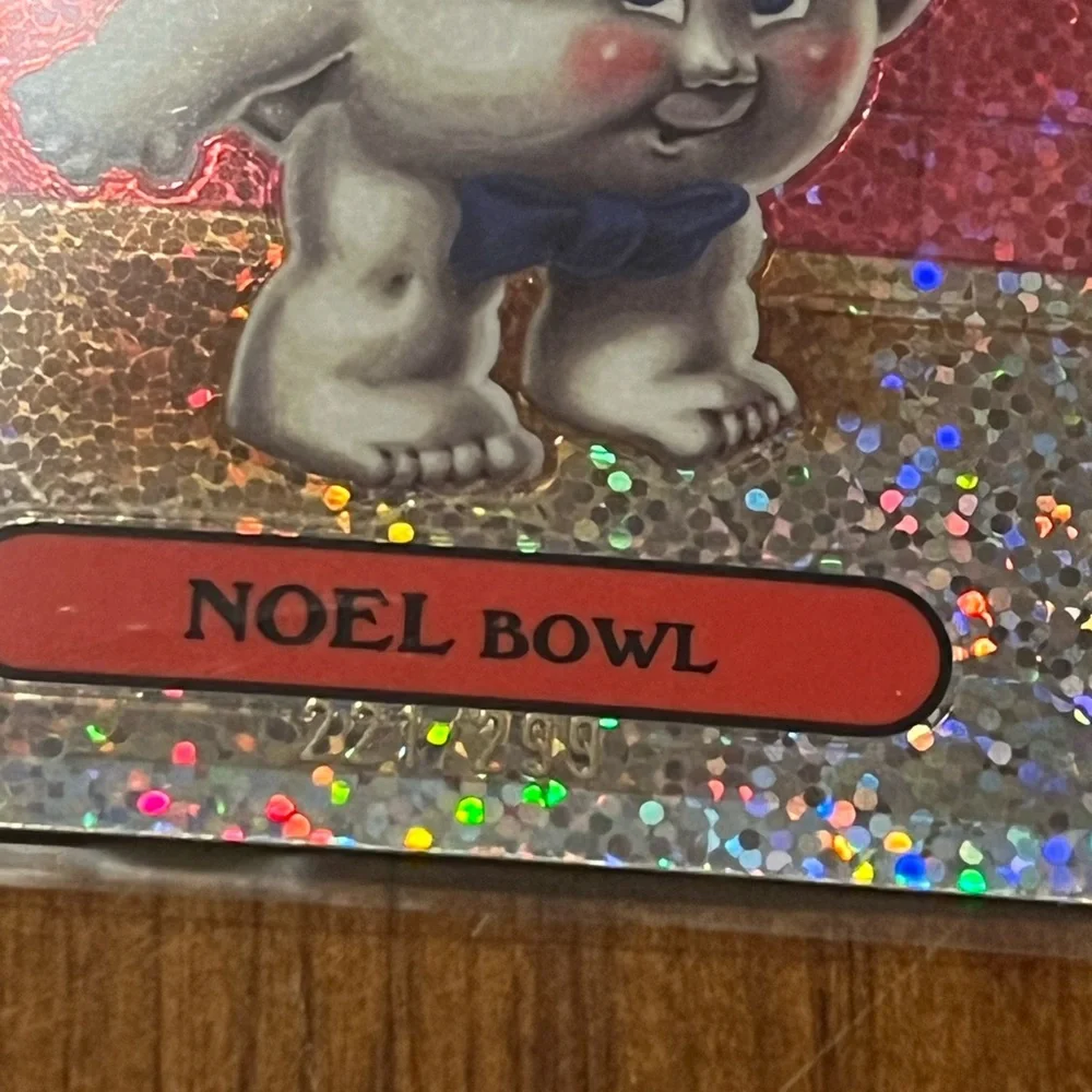 Garbage Pail Kids Chrome 2024 Series 7 Noel Bowl Sparkle Refractor 264B 221/299
